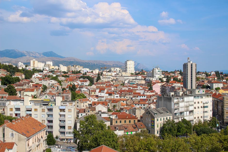 Split, Hrvatska — područje rada Elektro Plus